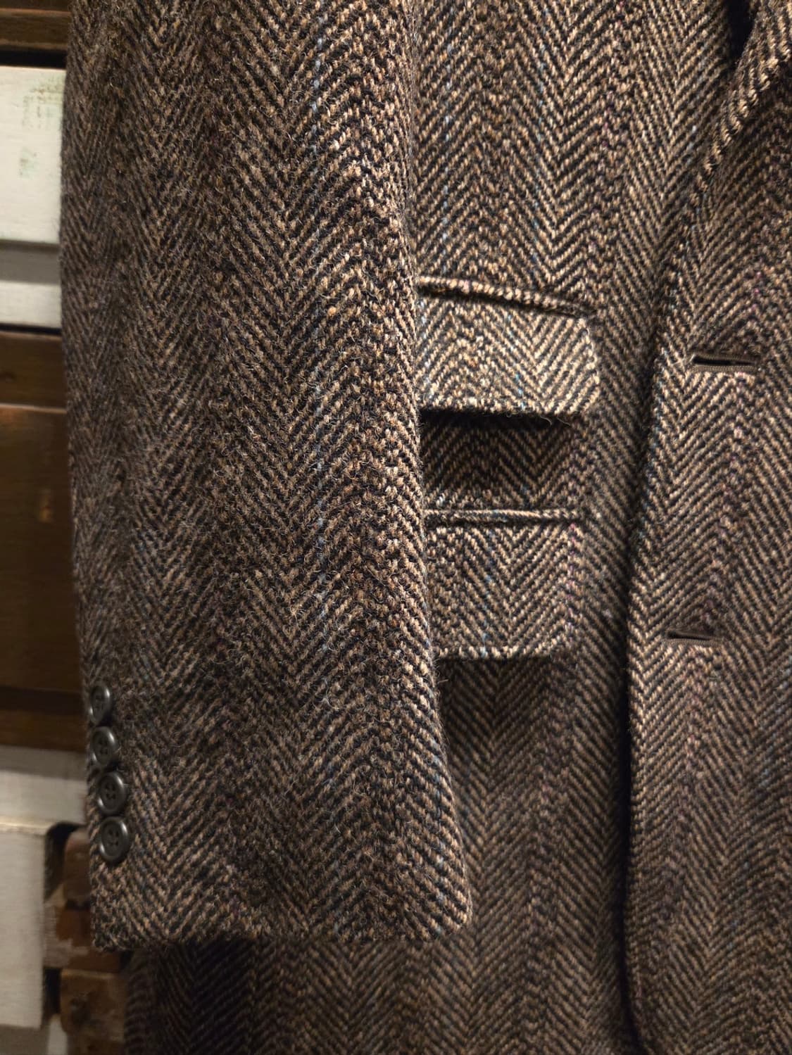 닥스 영국제 해리스트위드자켓  상품이미지7