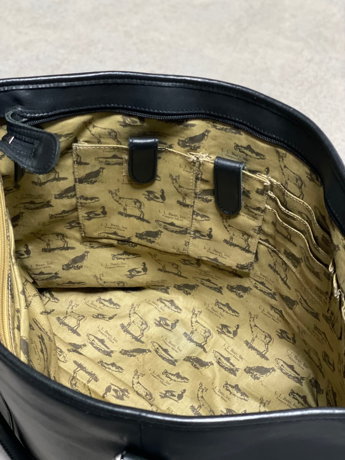 빈티지 엘엘빈 레더 토트백 보트 앤 토트 상품이미지7