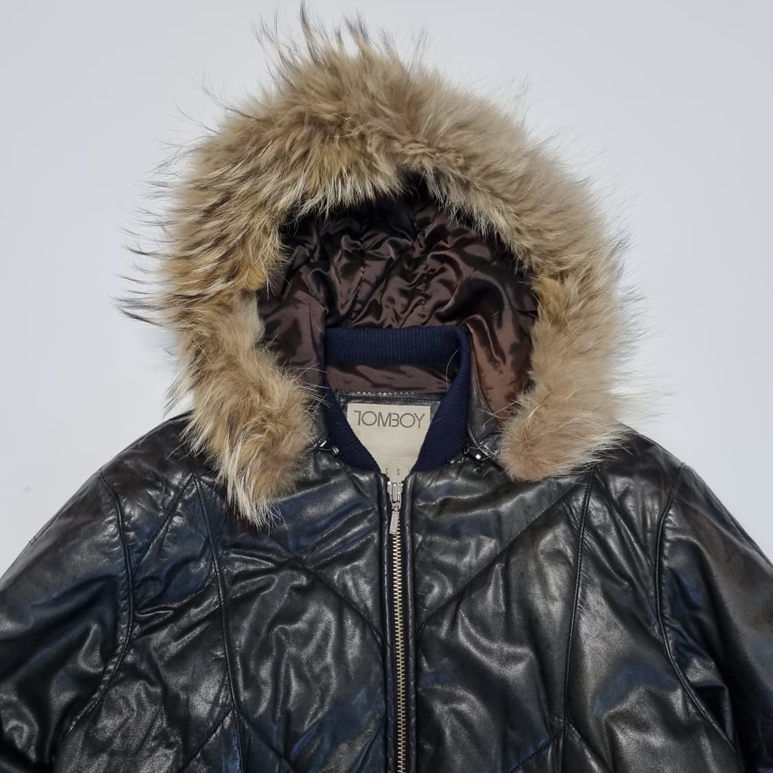 1990s 톰보이 N2B 레더자켓  상품이미지3