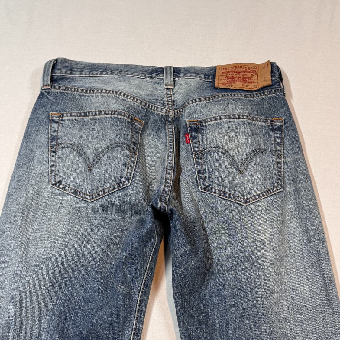 32inch) 리바이스 501 버튼플라이 데님 청바지 상품이미지2