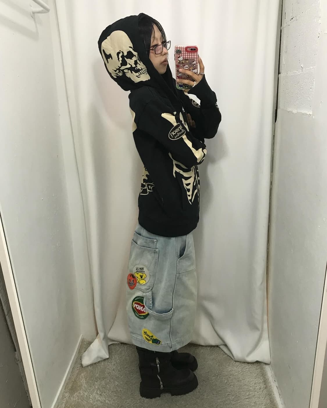 Vanson Bone Hood Zip-Up 상품이미지4