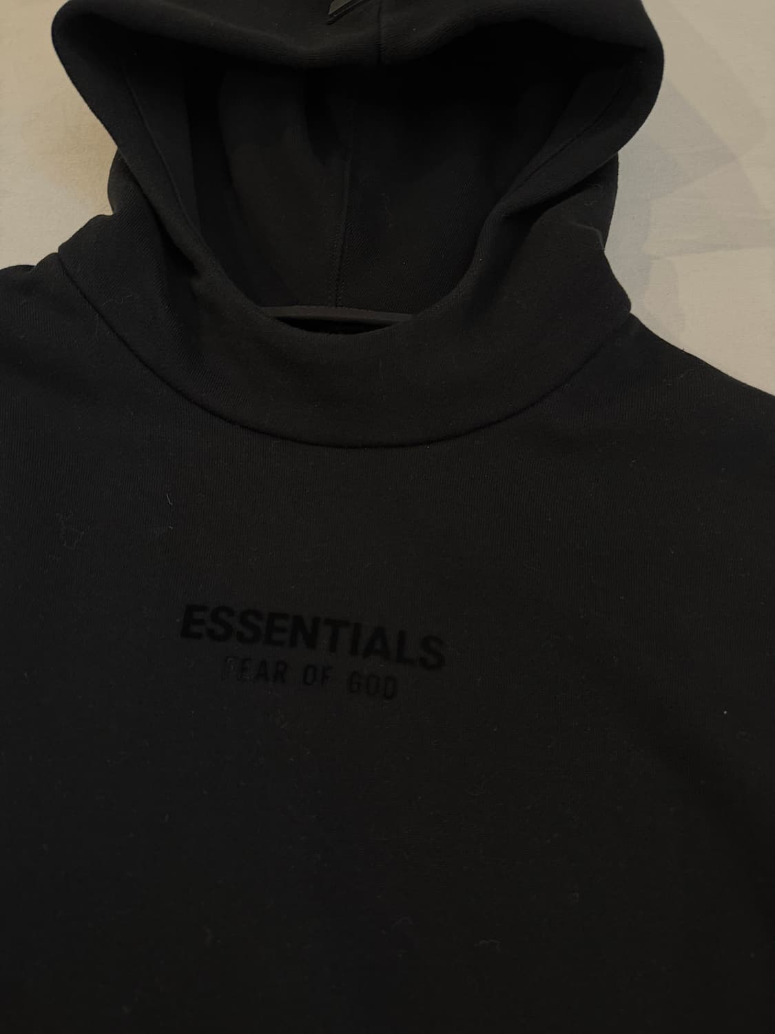 에센셜 피어오브갓 바라클라바 후드티 블랙 상품이미지2