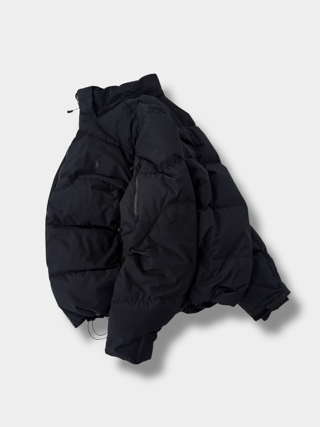 폴로 랄프로렌 오버핏 신형 블랙 다운 푸퍼 패딩 상품이미지2