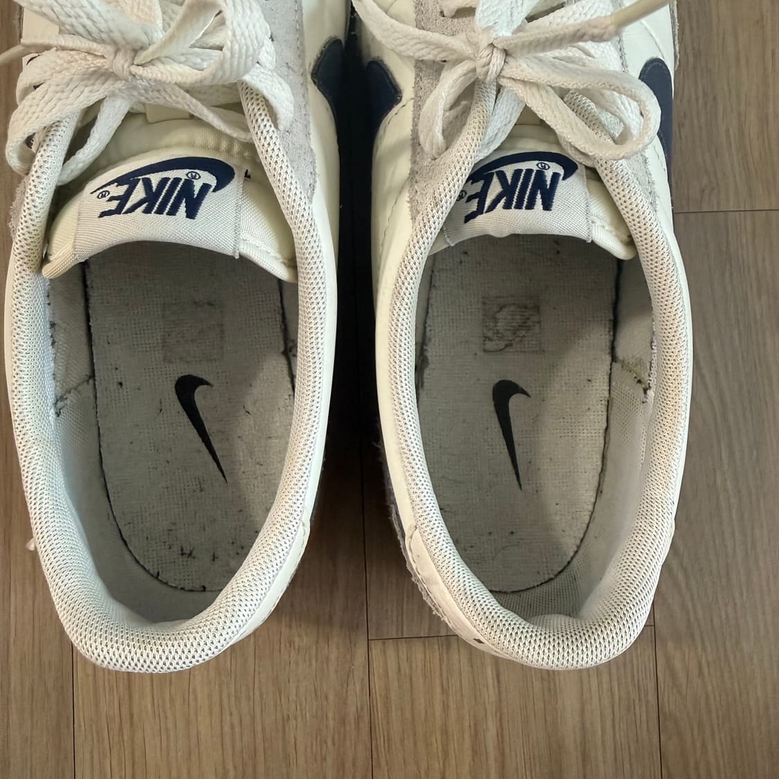 270) 나이키 킬샷 레더 네이비 판매합니다 상품이미지5