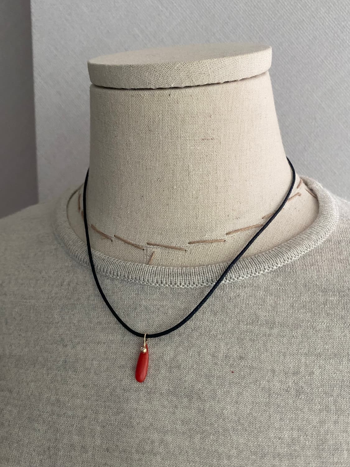 천연 산호 펜던트 펜던트 목걸이(K14) 상품이미지8