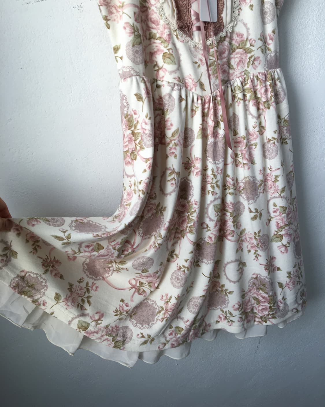 axes femme Flower pattern onepiece 상품이미지5