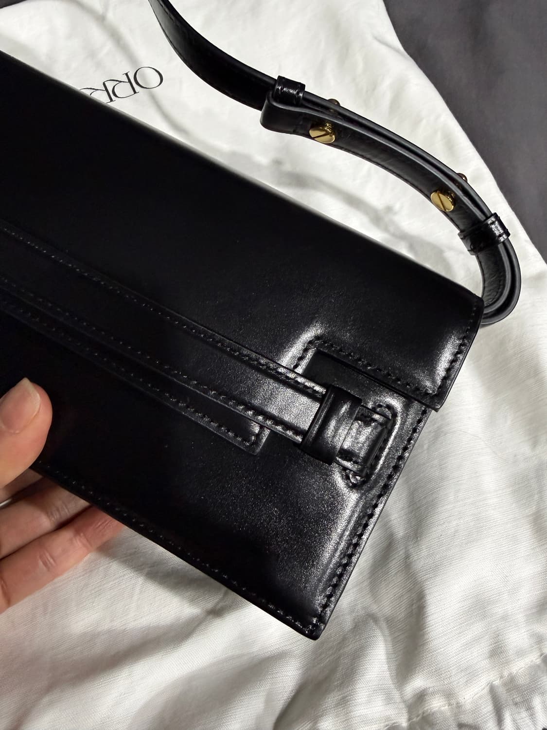 오르 블랙 가방 S사이즈 상품이미지3