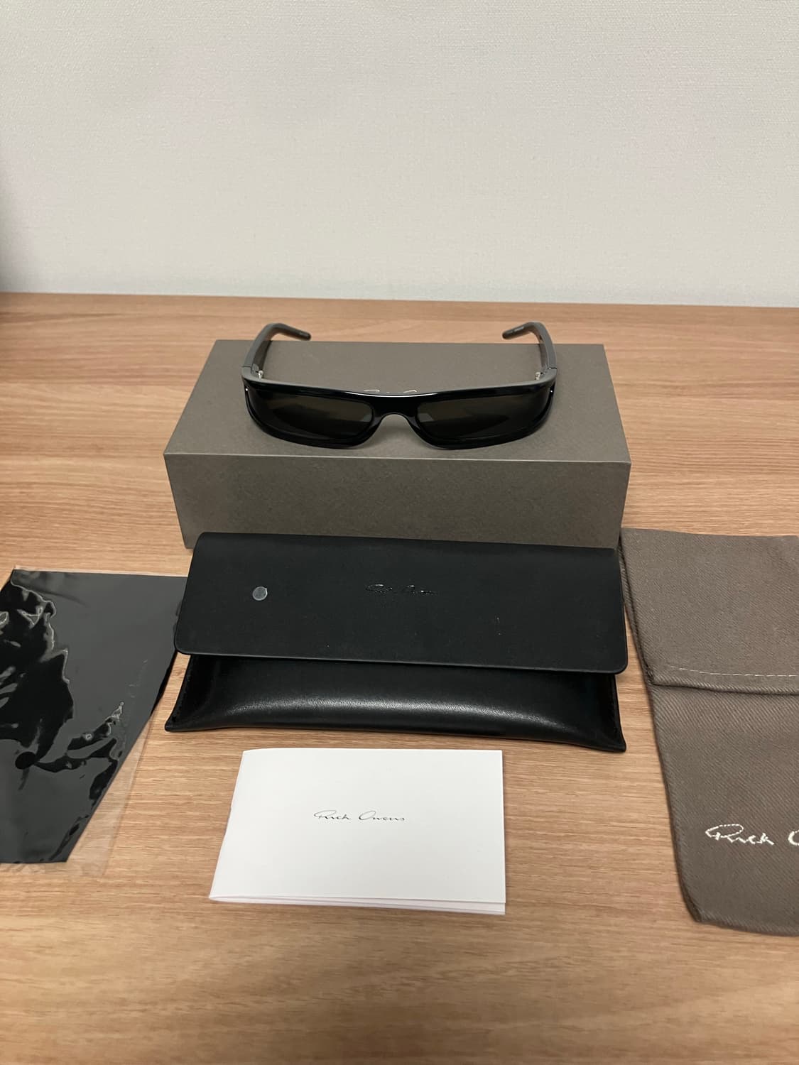 [os] 릭오웬스 포그 FOG 선글라스 블랙 상품이미지2