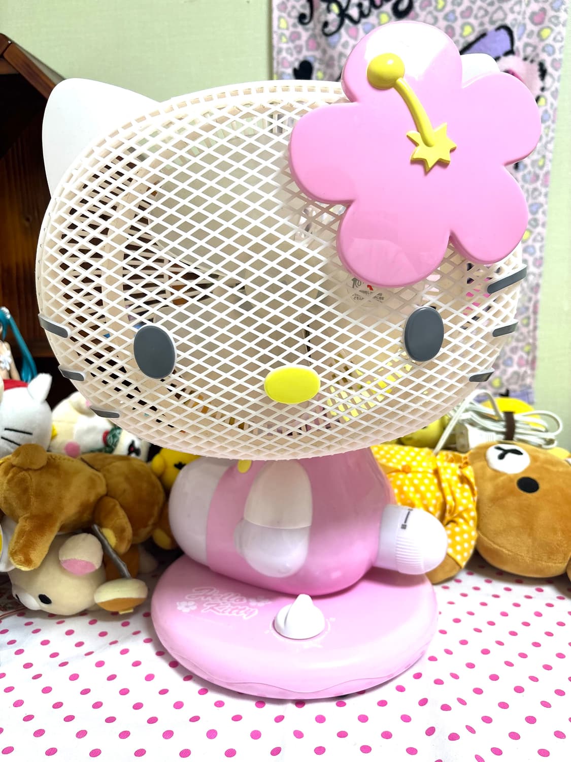 고전 키티 선풍기 상품이미지1