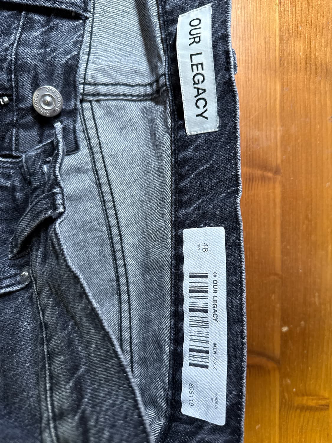 써드컷 슈퍼그레이 워시 데님 상품이미지3