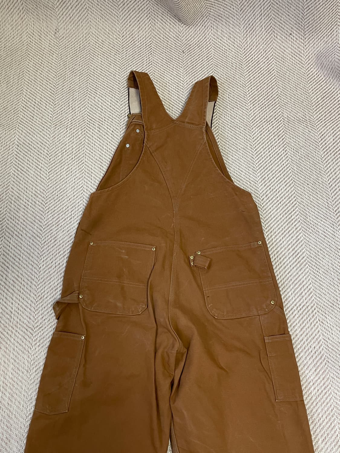 칼하트 덕 캔버스 오버롤 팬츠 J03216 상품이미지9