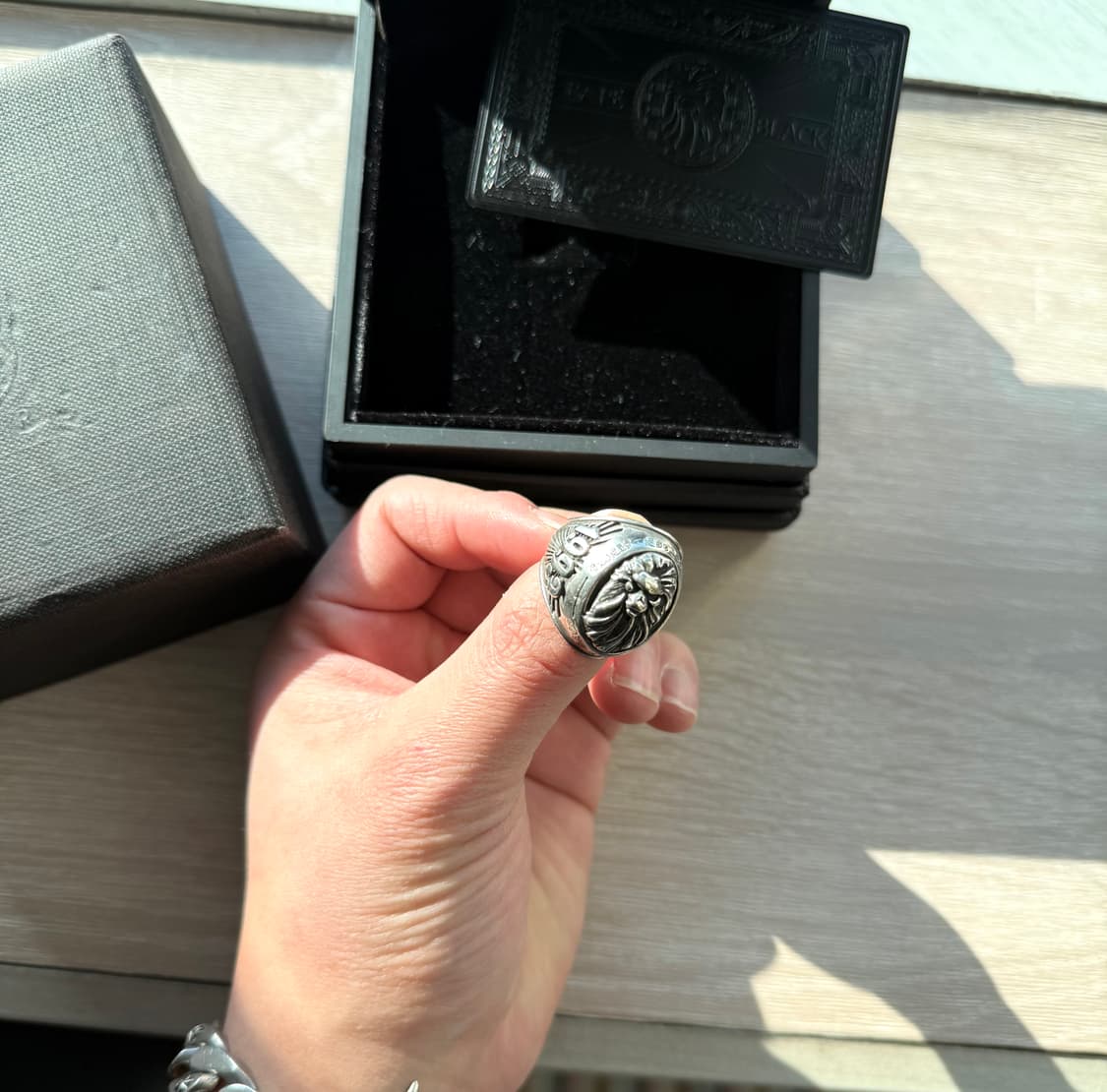 베이프 블랙라인 챔피온 링 상품이미지2