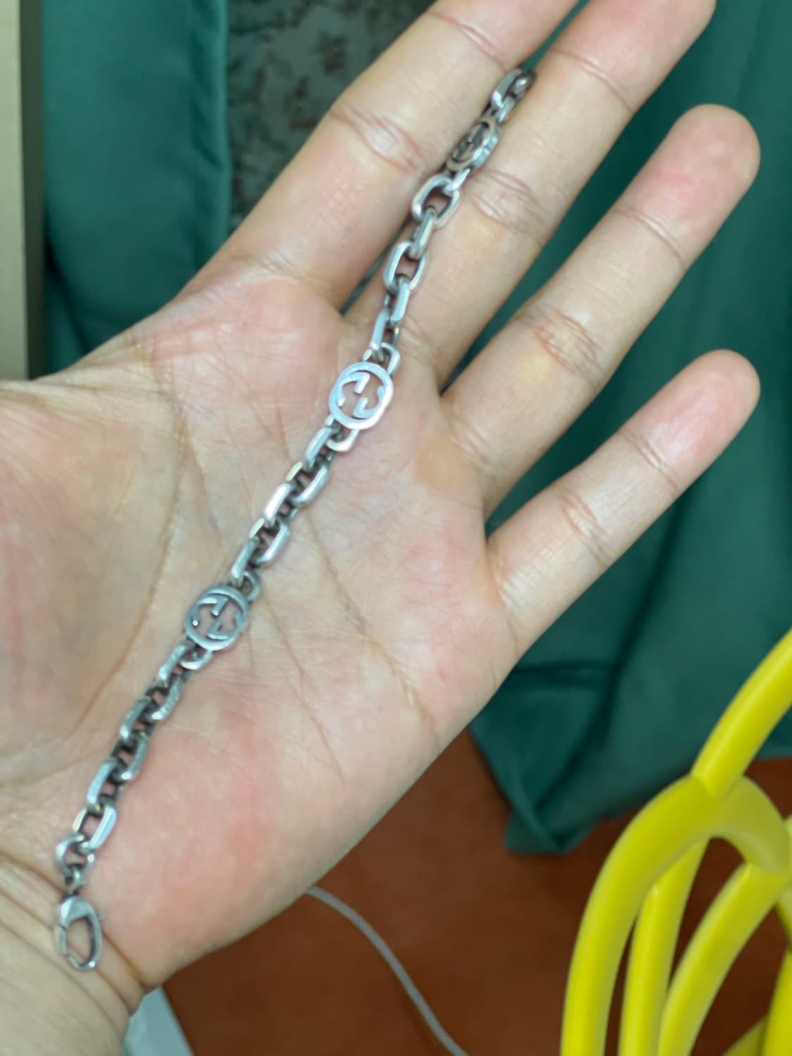 구찌 인터로킹 팔찌 상품이미지2