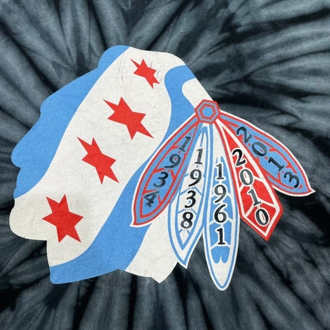 USA 타이다이 티셔츠 (S)  상품이미지2