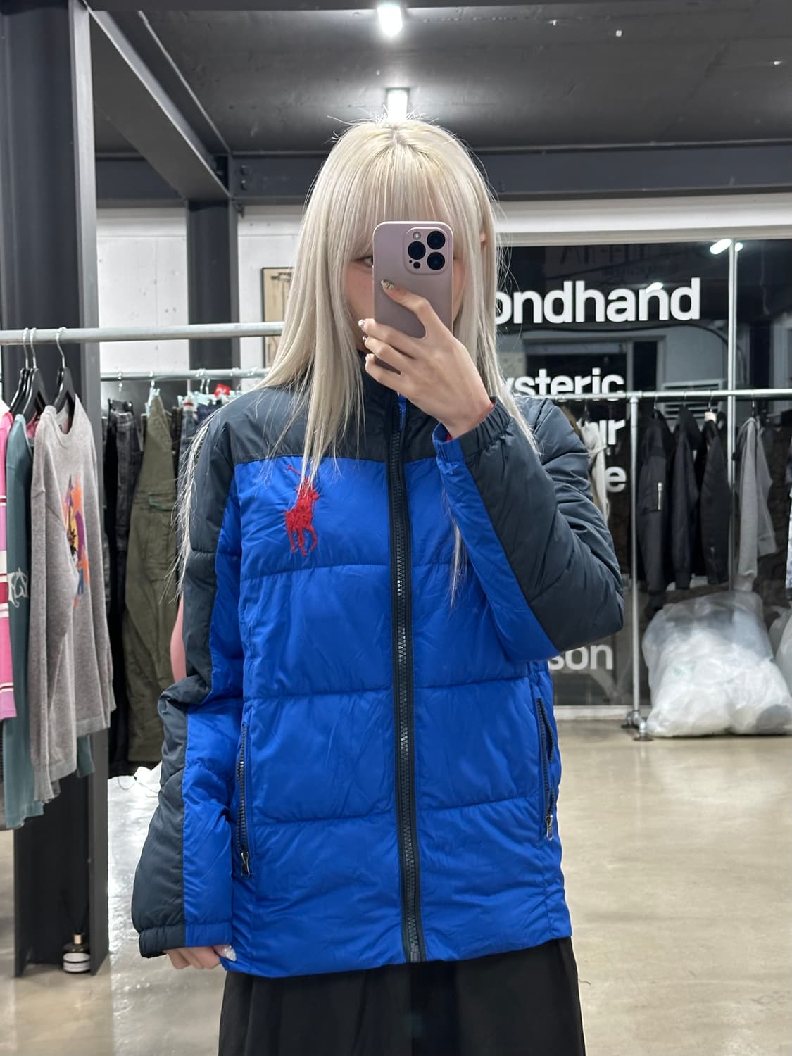 폴로 랄프로렌 빅포니 패딩 상품이미지1