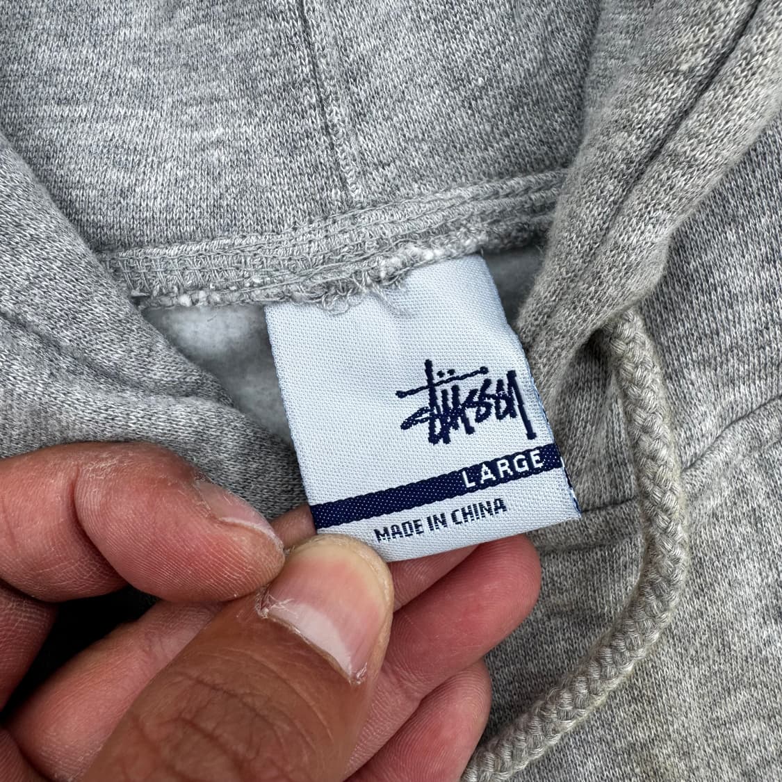 [L] 00s Stussy 스투시 모노그램 후드티 상품이미지8