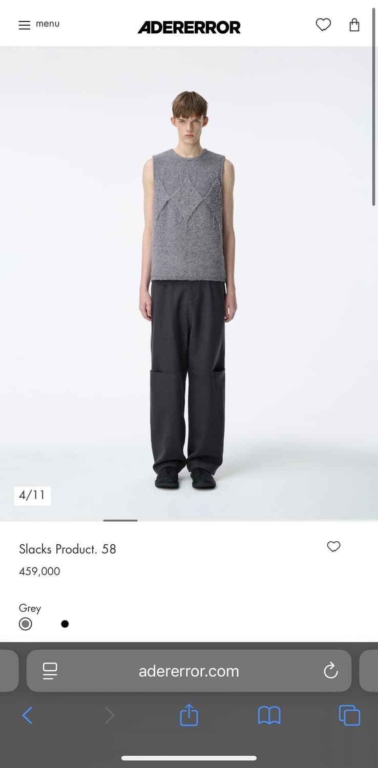 아더에러 25fw 셋업 L 상품이미지3