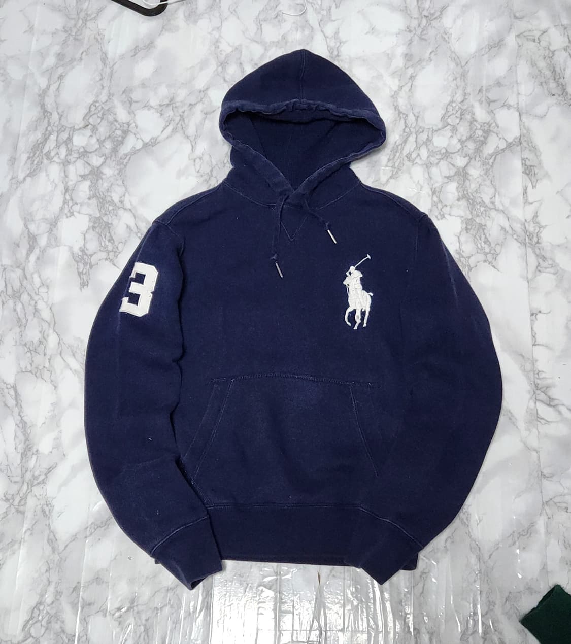 폴로 랄프로렌 빅포니 딥네이비 후드티 상품이미지1