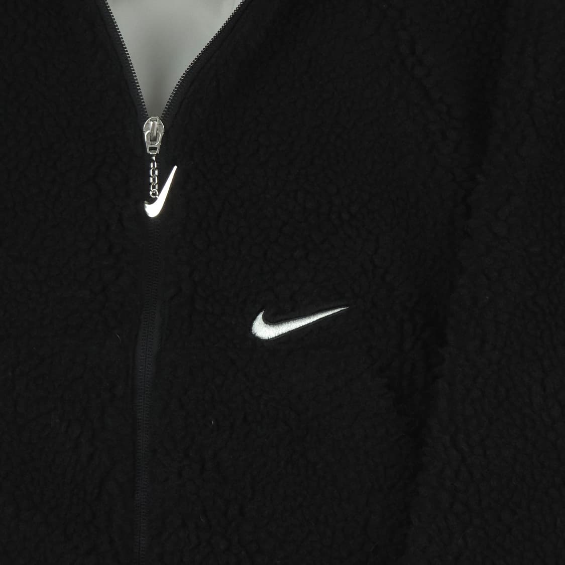 [S] 나이키 스우시 크롭 플리스 자켓 상품이미지4