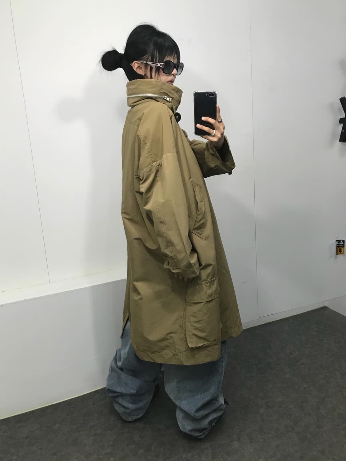 Zucca Military High-Neck Two-way Jacke 상품이미지7