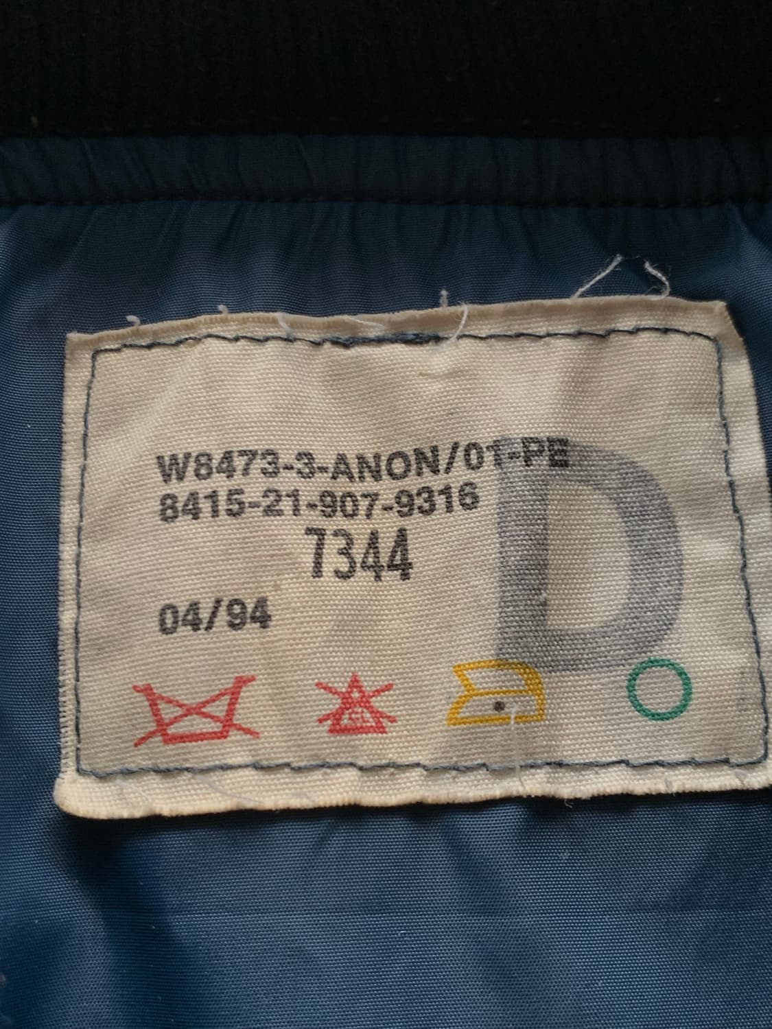 90s 왕립 캐나다 공군 MK3 플라이트 자켓 상품이미지3