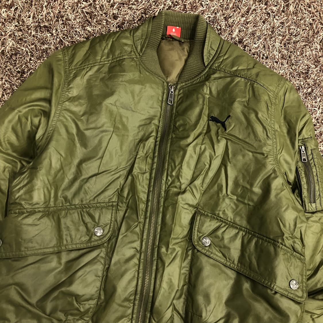 푸마 나일론 봄버 MA-1 플라이트 항공 점퍼 상품이미지2