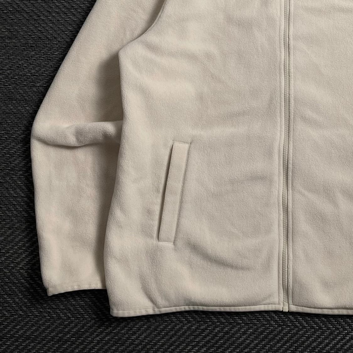 네셔널지오그래픽 와펜 플리스 집업 자켓 아이보리 y 4146 상품이미지4