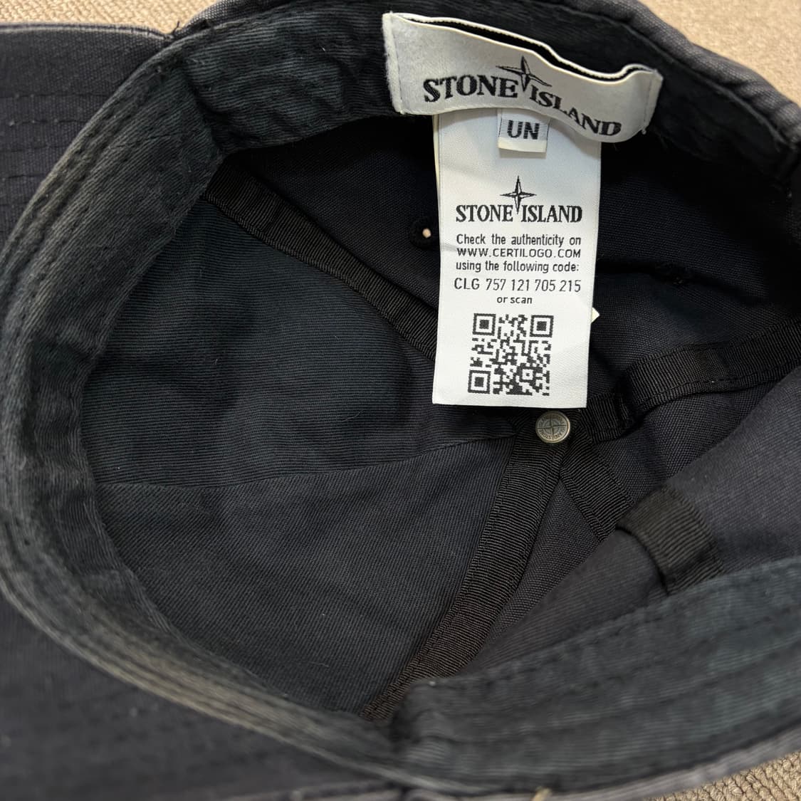 스톤아일랜드 워싱 볼캡  상품이미지3