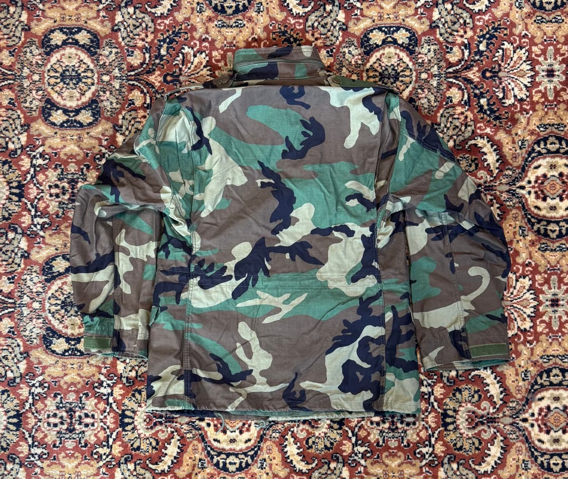 미군 오리지널 M-65 우드랜드 카모 필드 자켓 M~L (591) 상품이미지3