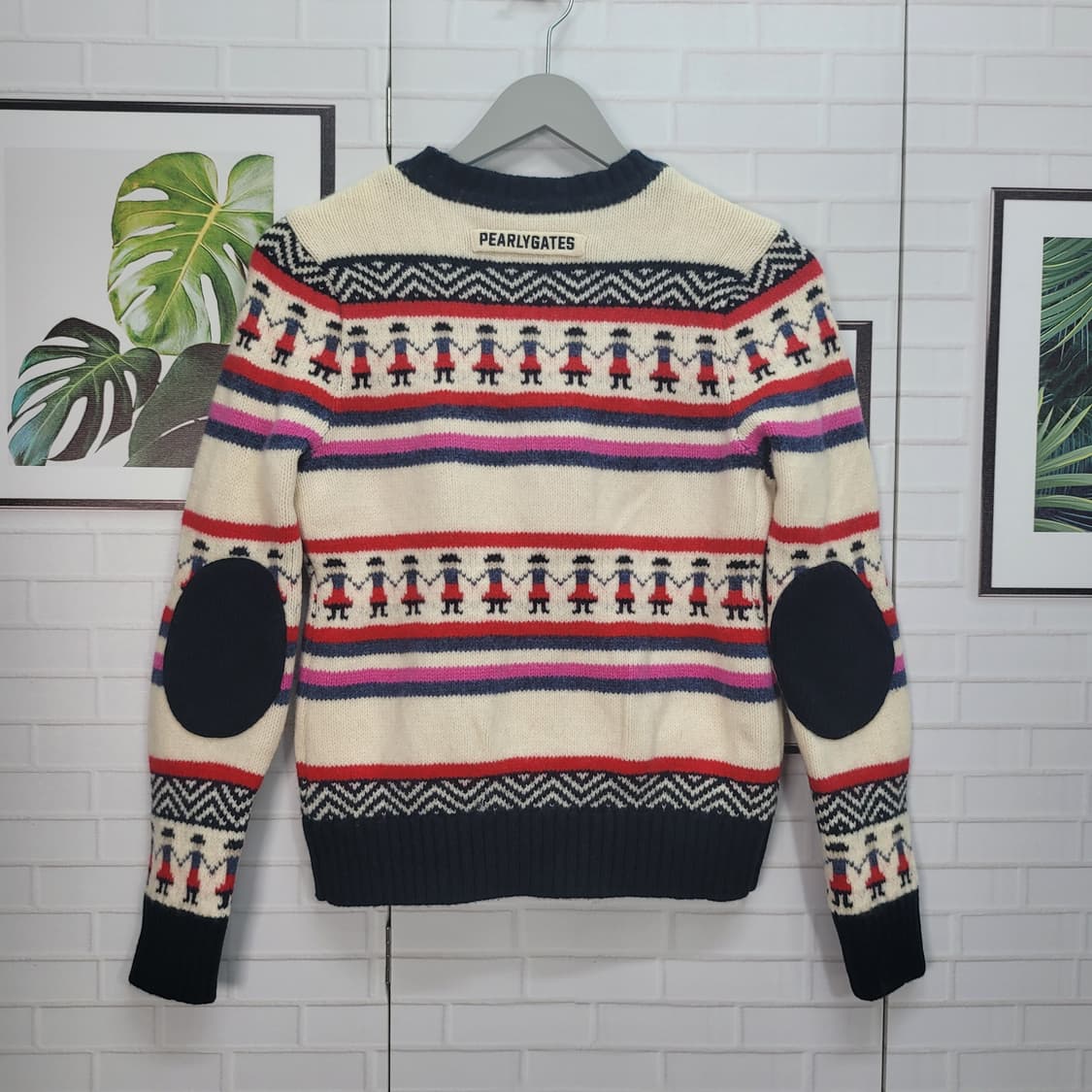 파리게이츠 골프 방풍 니트 스웨터 1사이즈 상품이미지4