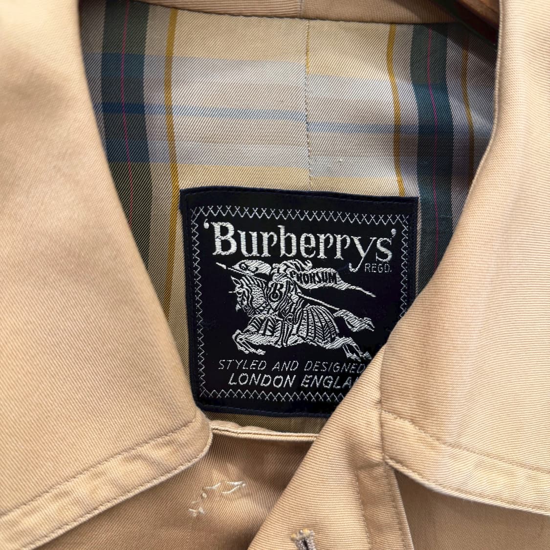 버버리 트렌치 코트 히든 여밈 싱글 미니멀 디테일 베이지 상품이미지6