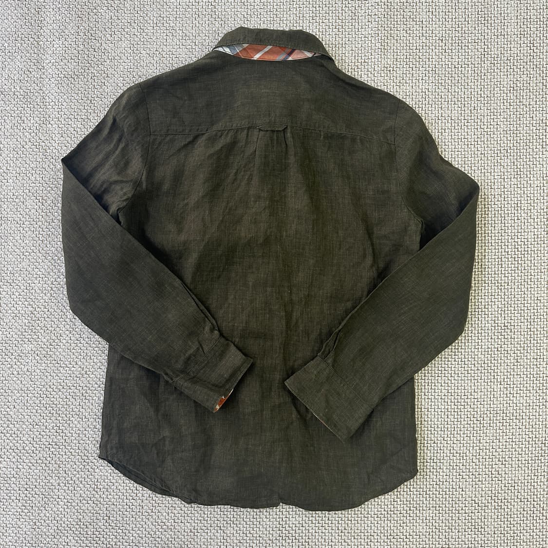 85 헤지스 린넨 긴팔 셔츠 0415D 상품이미지4