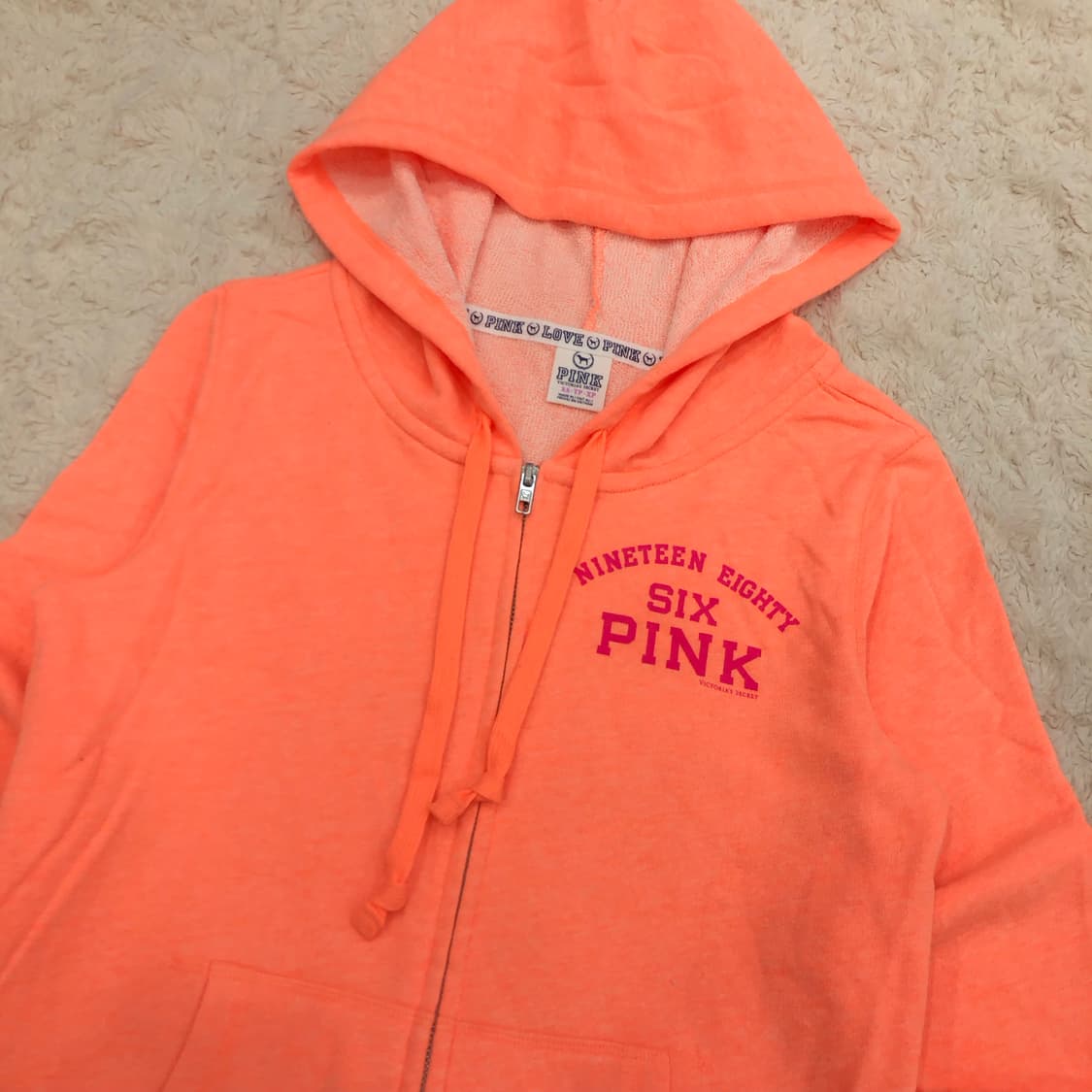 핑크 X 빅토리아 시크릿 후드집업 상품이미지2