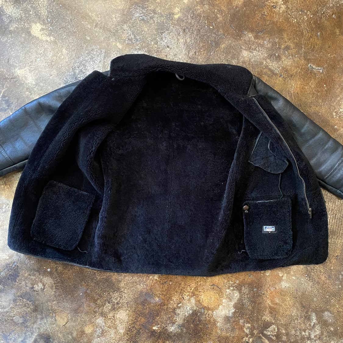 일본 빈티지 무스탕 코트 상품이미지9