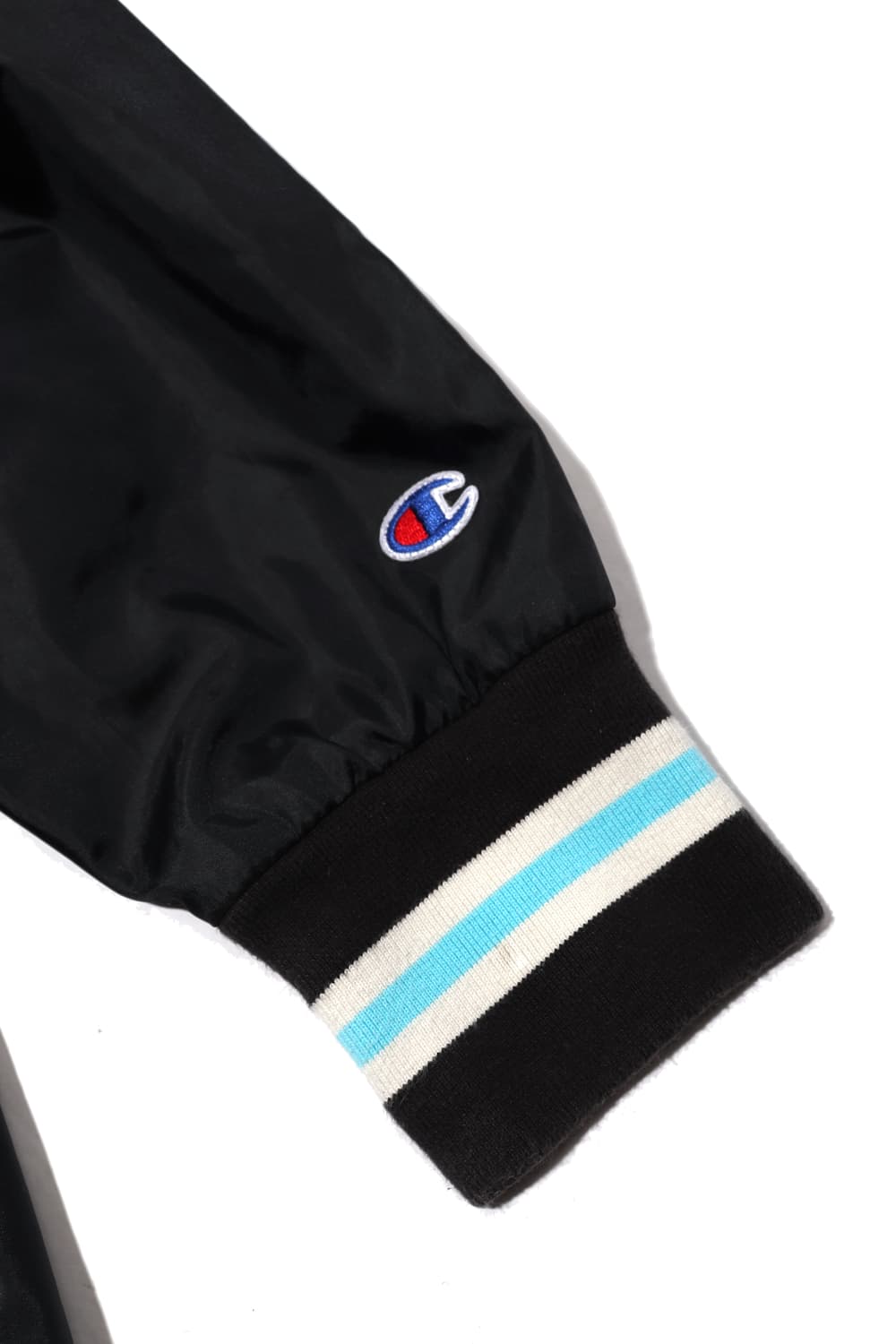 CHAMPION 바람막이 레이어드 후드 점퍼 size XL 상품이미지5