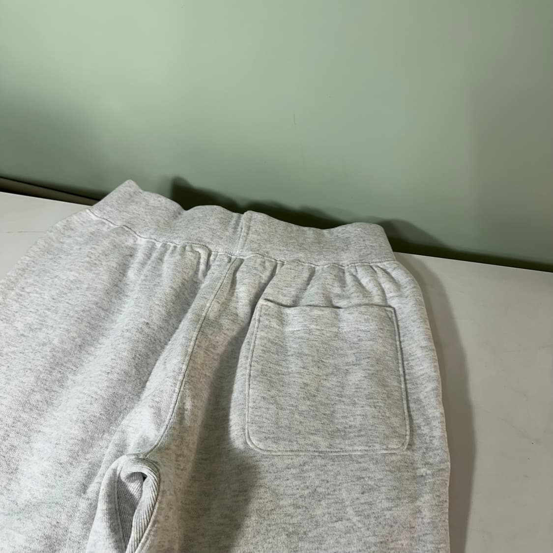 M-L 챔피온 멜란지그레이 기본로고 레귤러핏 스웻조거팬츠 상품이미지6