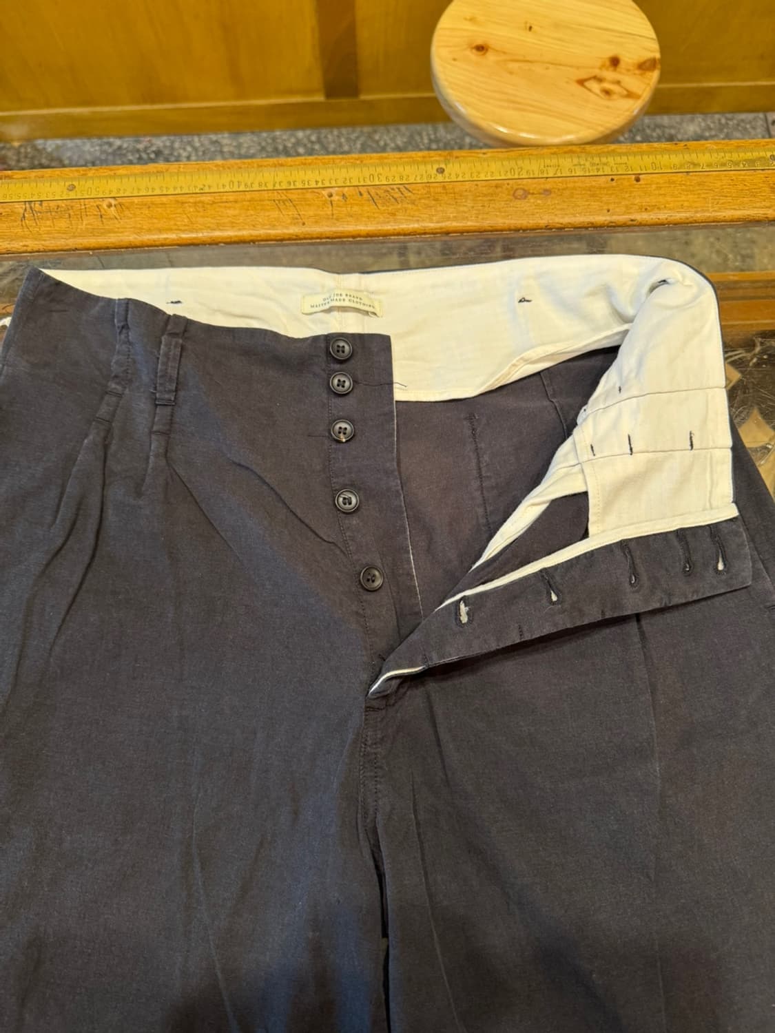 올드조 Double Pleated Trousers (34) 상품이미지5