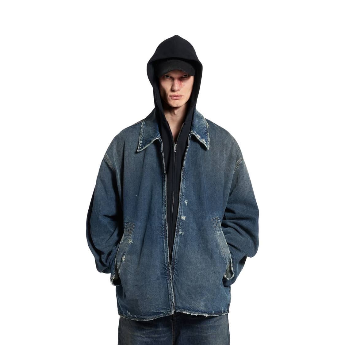 발렌시아가 워시드 데님 자켓 상품이미지6