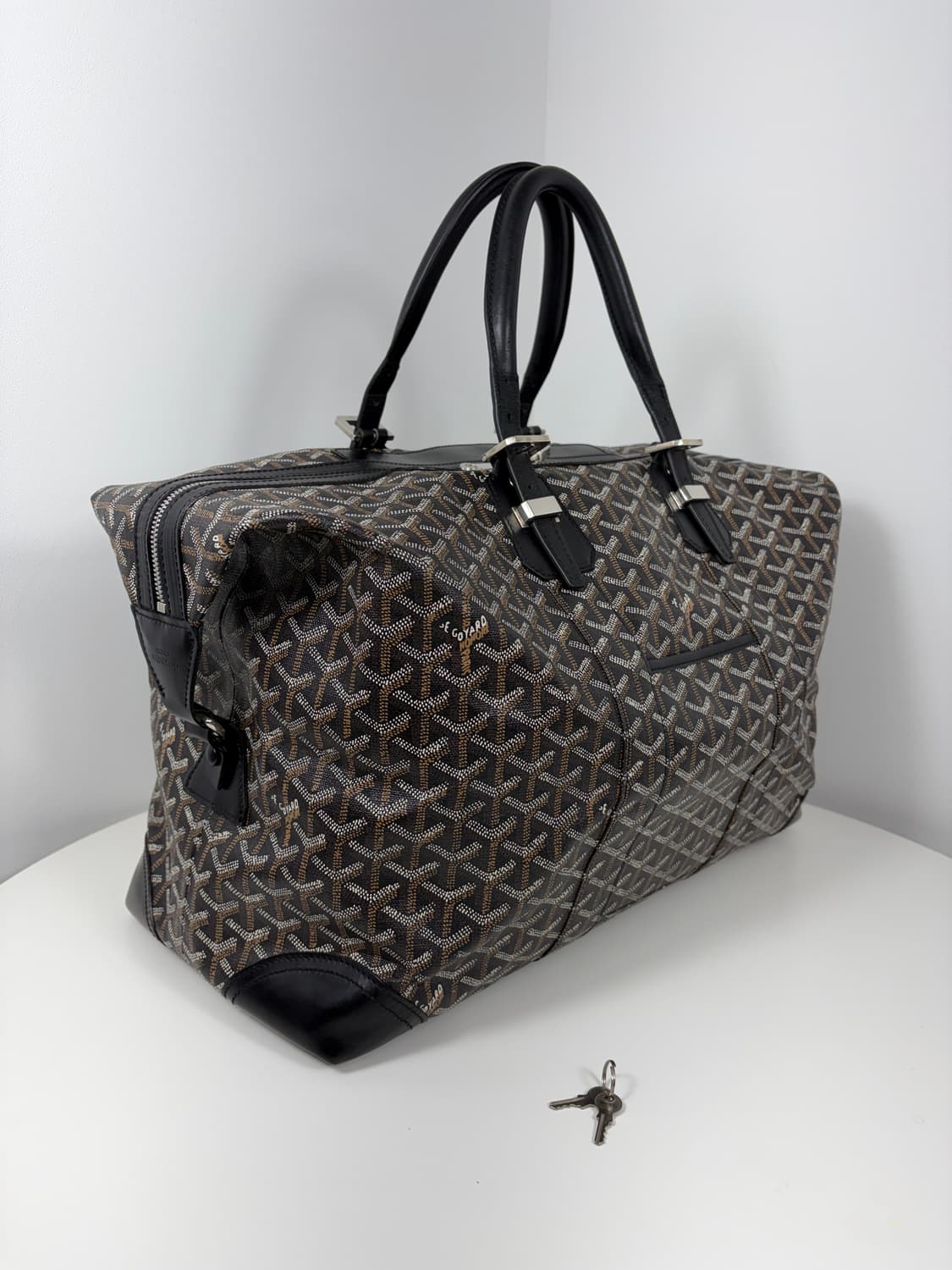 고야드 보잉 45 보스턴백 블랙 상품이미지2