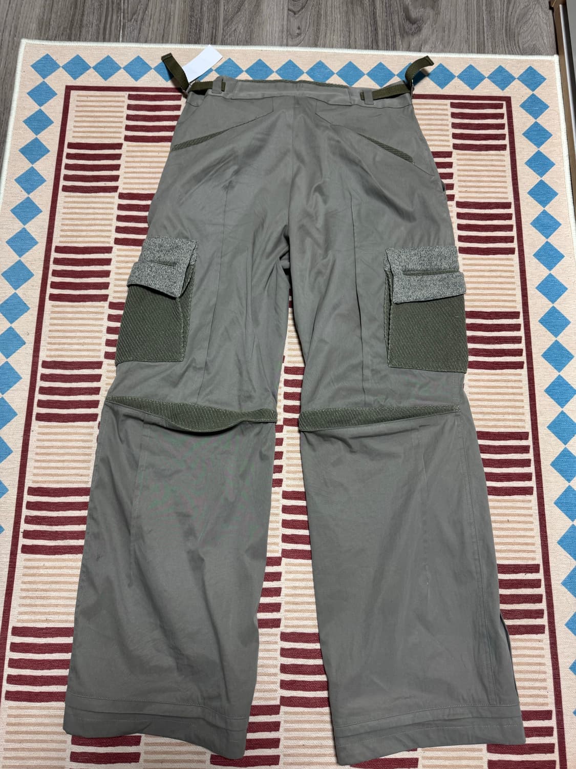 새상품) 엑슬림 EP.6 03 TROUSERS OLIVE (1)S 상품이미지3