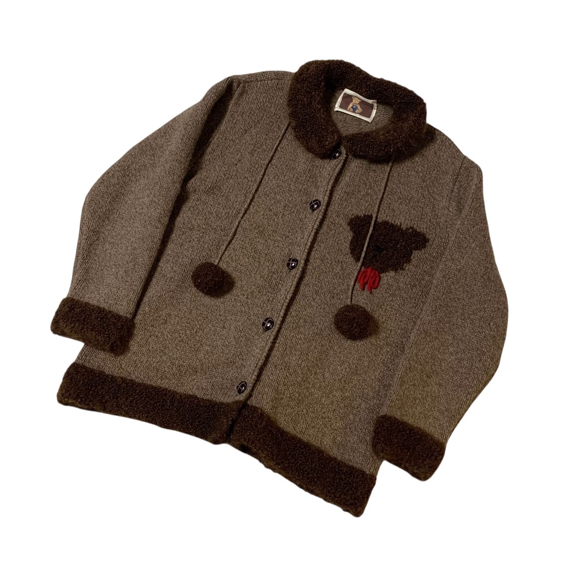 핑크하우스 곰돌이 가디건 빈티지 가디건 상품이미지1