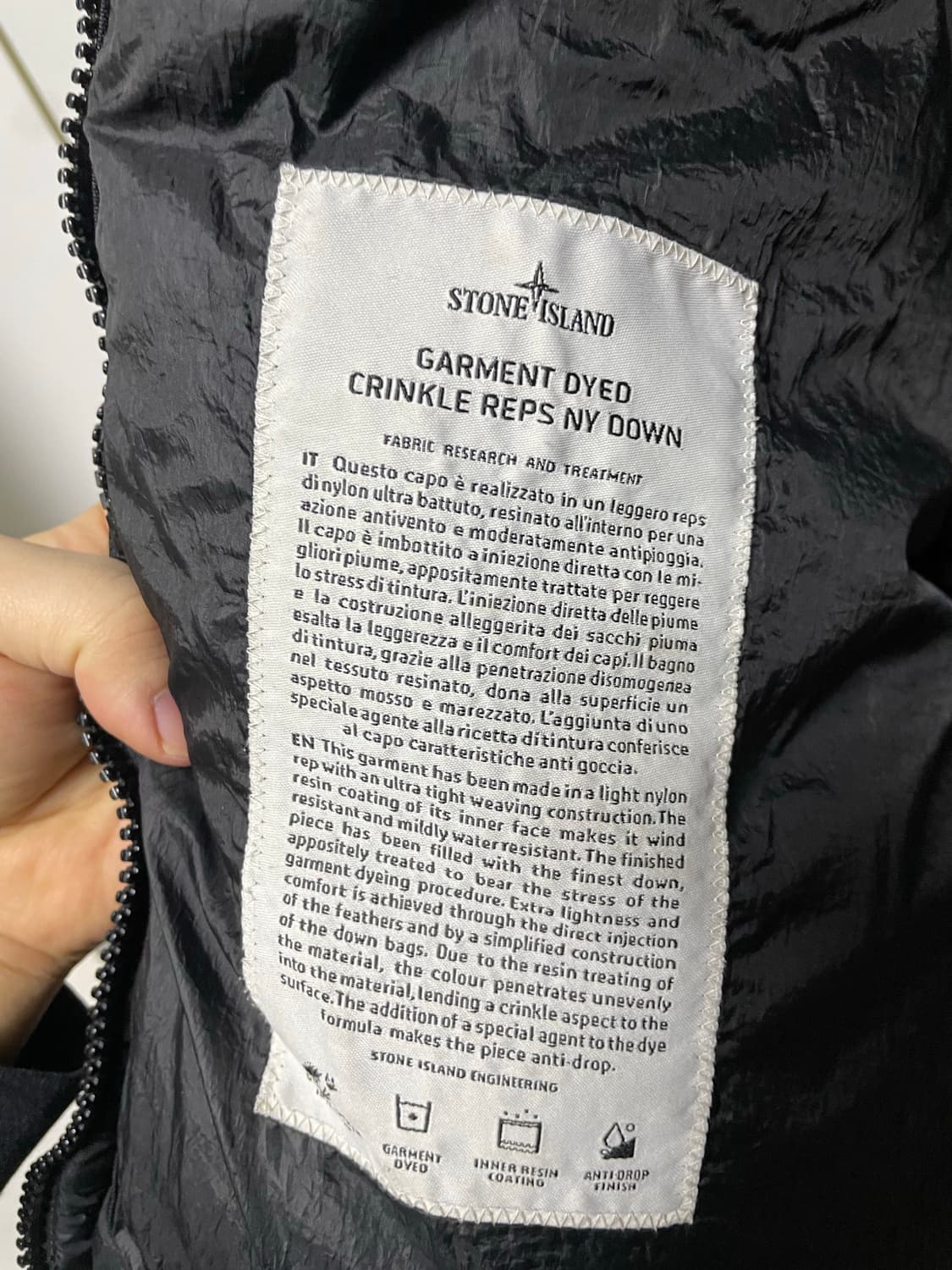 스톤아일랜드 크링클랩스 xxl 상품이미지6