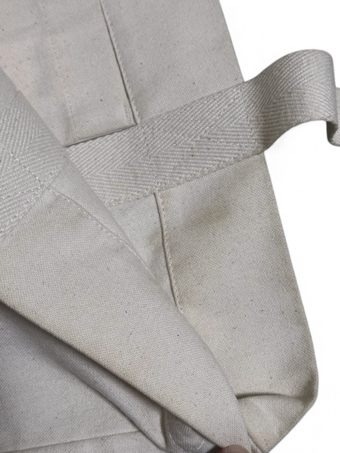 요지 야마모토 코튼 캔버스 레터링 토트백 상품이미지4