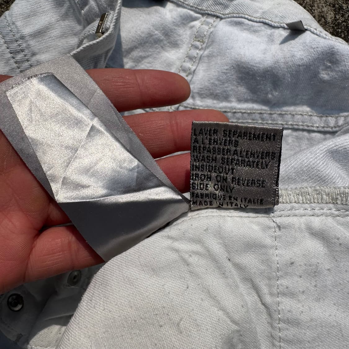 [30] 00s Dior Homme 디올 옴므 에디슬리먼 데님 팬츠 상품이미지10