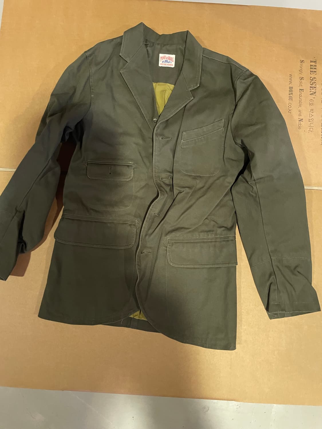 니들워크 개버딘 자켓 S 새상품 상품이미지1