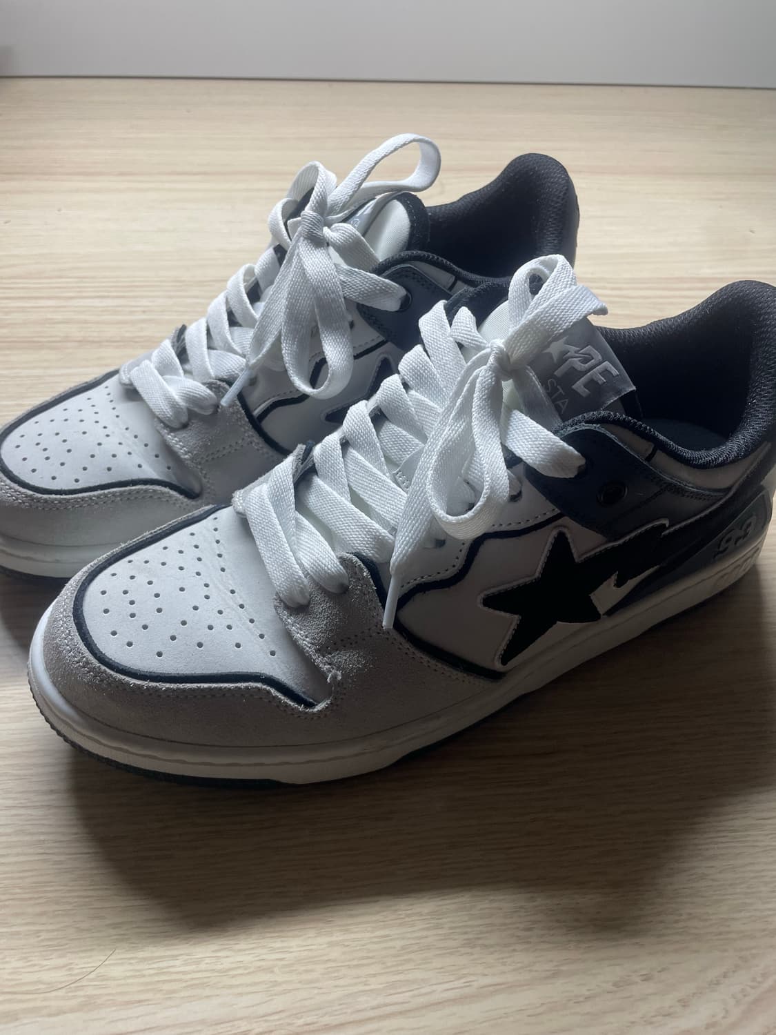 베이프SK8STA 화이트블랙 상품이미지3