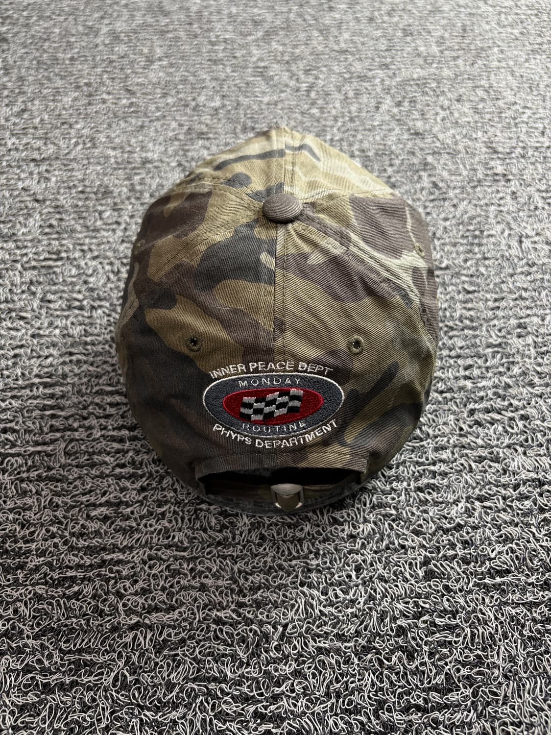 혼다 슈퍼커브 카모플라쥬 빅로고 볼캡 4094 상품이미지4