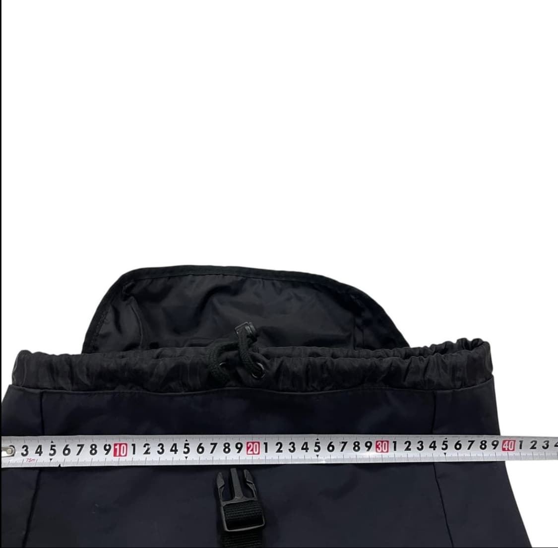 아디다스 빈티지 Y2K 스펠로고 복조리 포켓 나일론 백팩 가방 블랙 상품이미지6