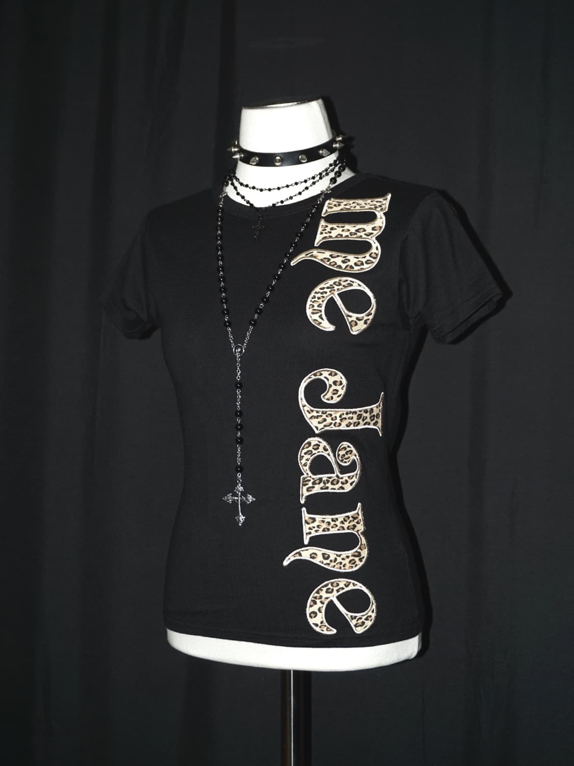 leopard lettering t  상품이미지2