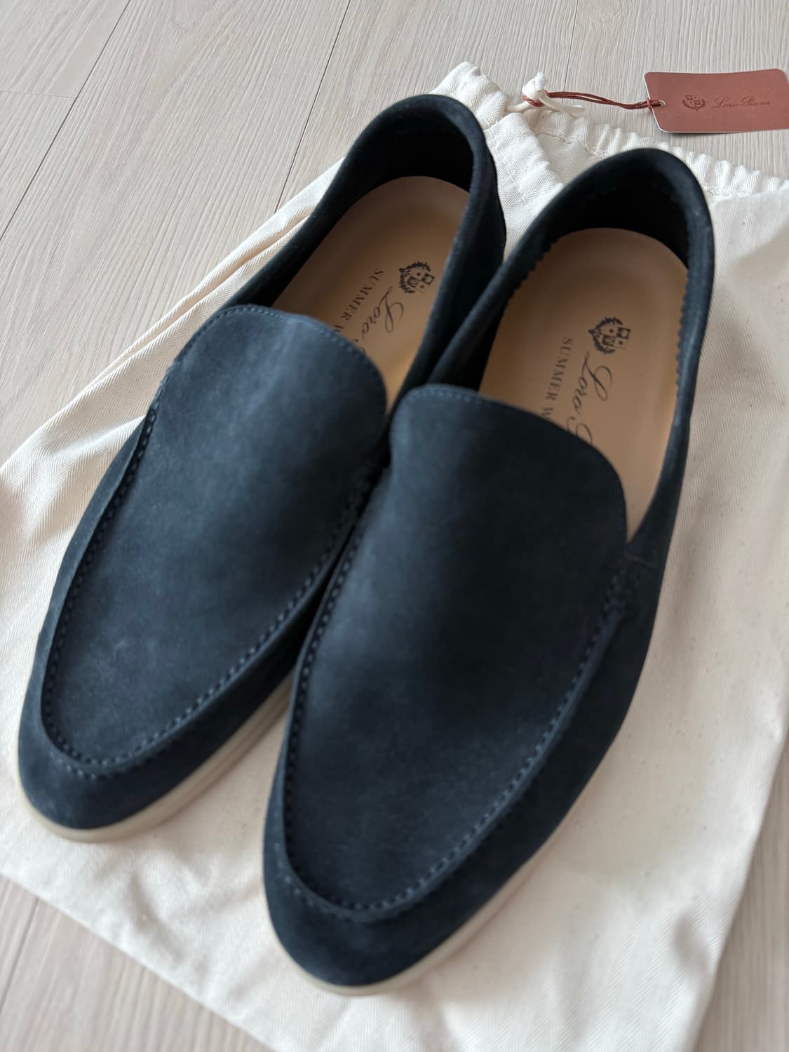 로로피아나 썸머워크 딥블루 41사이즈 상품이미지6